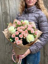 Букет цветов из:  Розы в Конышёвке